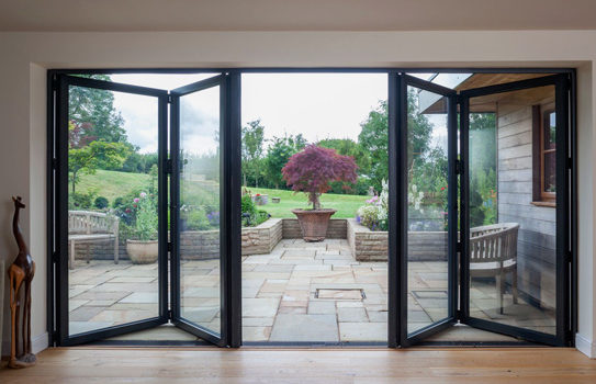 Bring The Outdoors Inside With Bifold Doors supplied in Gloucester, Cheltenham & Throughout Gloucestershire.