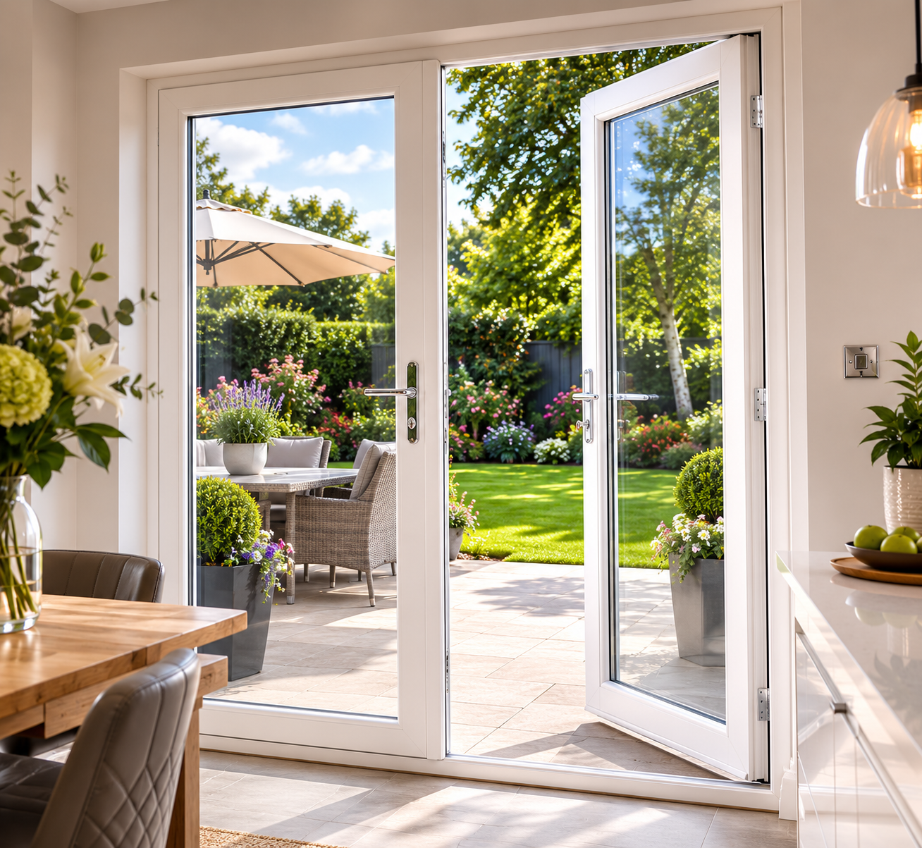 Beautiful French Doors by Warmseal Windows