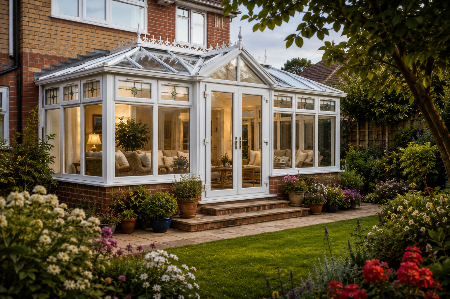 Beautiful Traditional Conservatories by Warmseal Windows